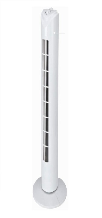 Zephir PH81 - Ventilatore a Torretta, 45 W, 3 velocità, Timer 2 h, 230V~50Hz, Bianco, Altezza 80 cm